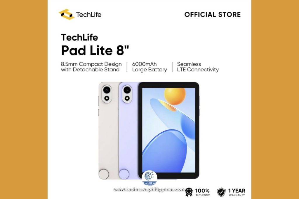 TechLife Pad Lite 8"