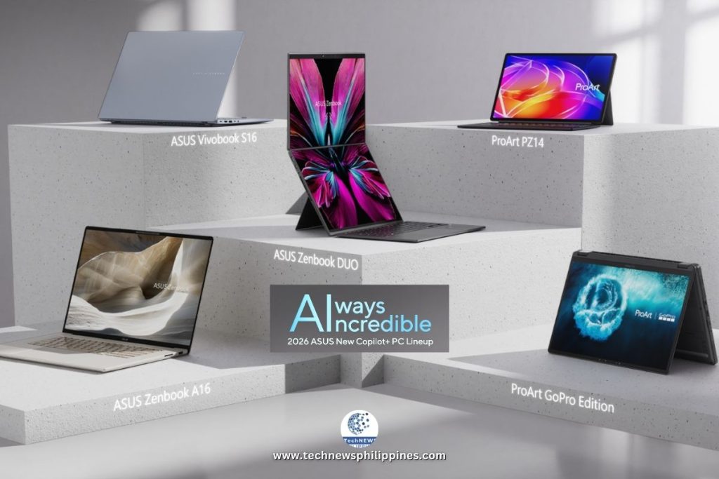 ASUS Launches Dual-Screen Zenbook DUO, ProArt GoPro Edition at CES 2026