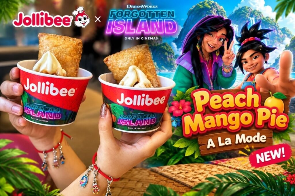 ‘Forgotten Island’ Peach Mango Pie Ala Mode