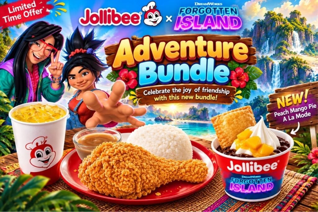 Jollibee and DreamWorks team up for global ‘Forgotten Island’ campaign - Tech