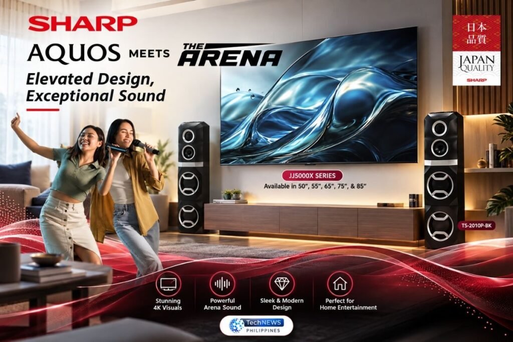 Sharp Introduces the new AQUOS 4K TV and The Arena Speaker